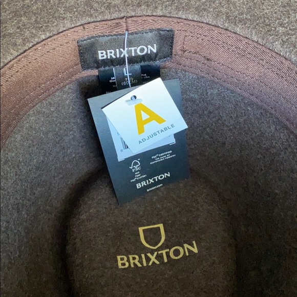NWT Brixton - Messer Fedora - Picture 7 of 8